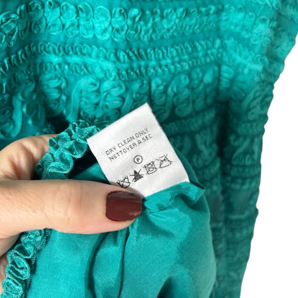 Yoana Baraschi Anthropologie Women's Embroidered Lace Fit + Flare Dress Size 12 - Picture 12 of 12